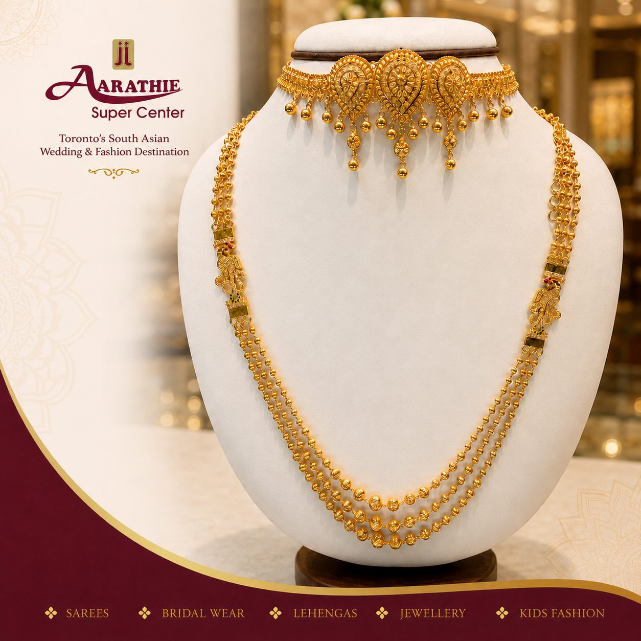 Gold Bridal Jewellery Set