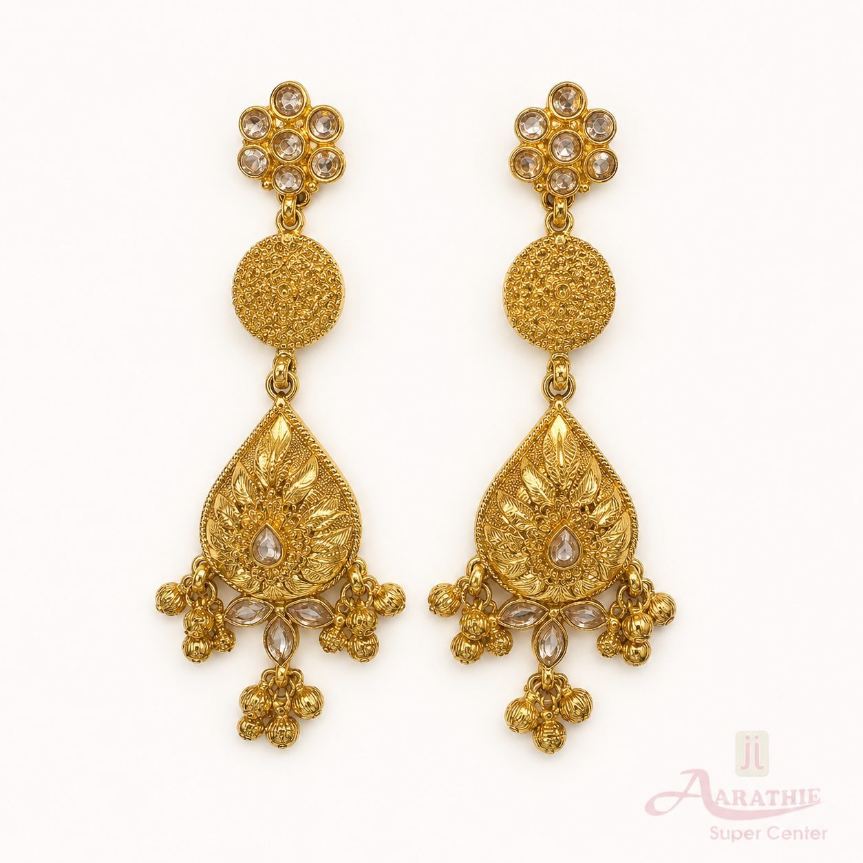 Gold Drop Earrings